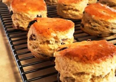 English Raisin Scones