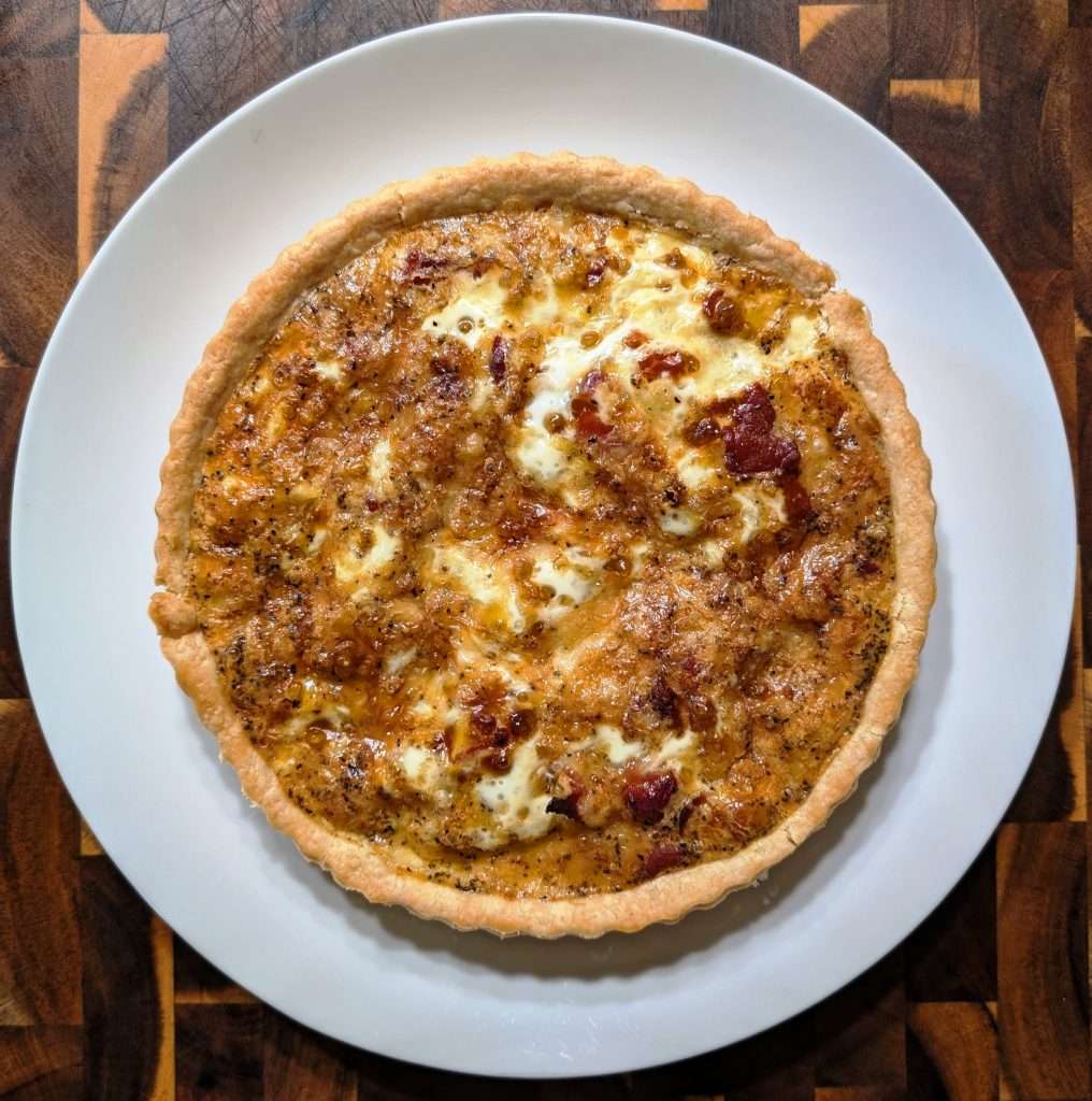 Bacon, Egg & Cheese Quiche
