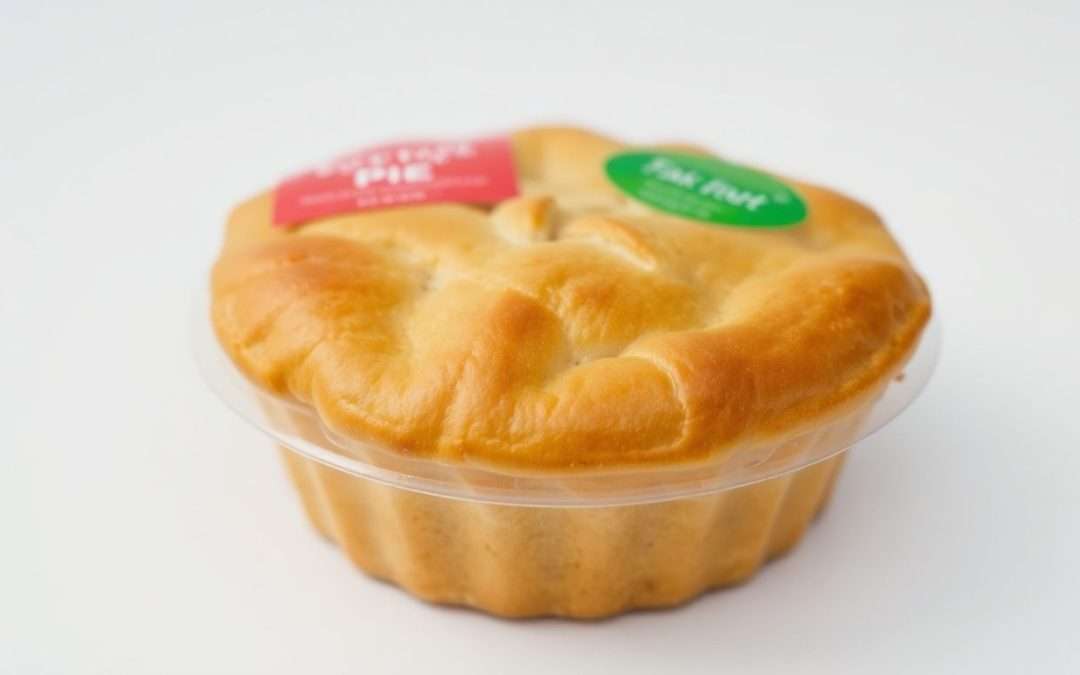 Trayless pork pie packaging innovation