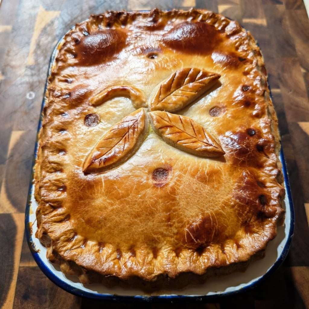 Steak and Mushroom Pie