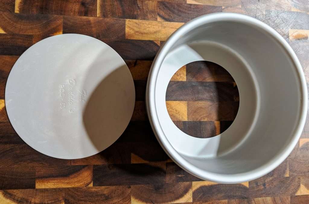 6 x 3 inch pork pie or cake tin