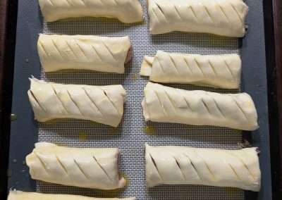 traditional sausage rolls