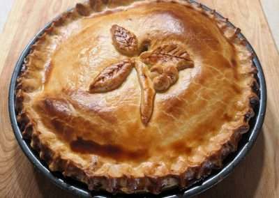 minced beef and onion pie